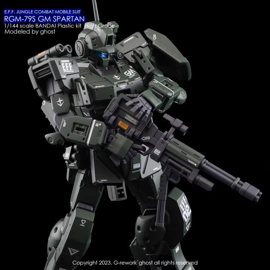 HGUC 1/144 ジム・スパルタン専用水転写式デカール Amazon | ［HG 1：144］RGM-79S ジムスパルタン 水転写式